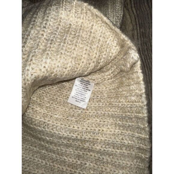 A.N.A. Womens PS Beige Oatmeal Marled Cable Knit V-Neck Sweater. Size XL. NWT. 9 - Picture 5 of 7